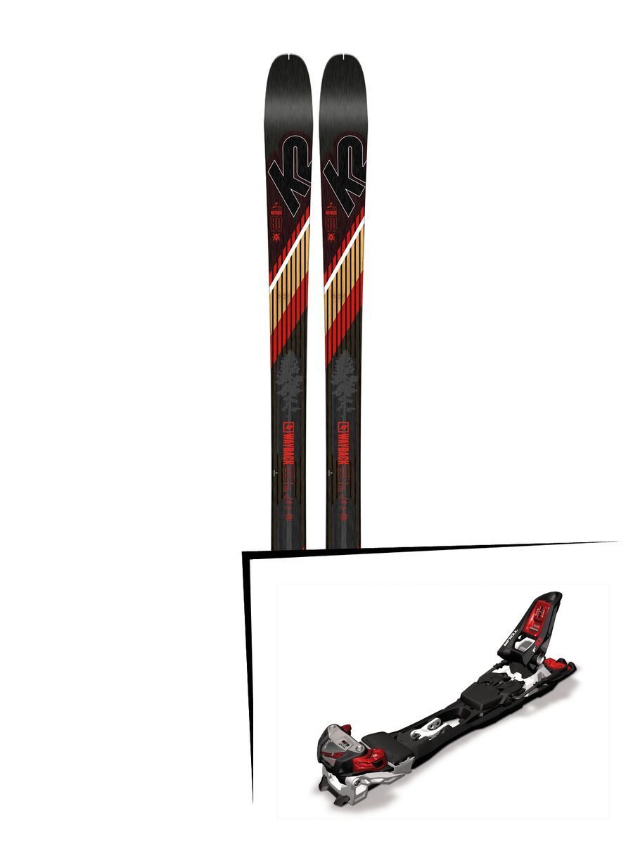 Set: K2 SKI Wayback 80 2019 + Marker F10 Tour - Bild 1