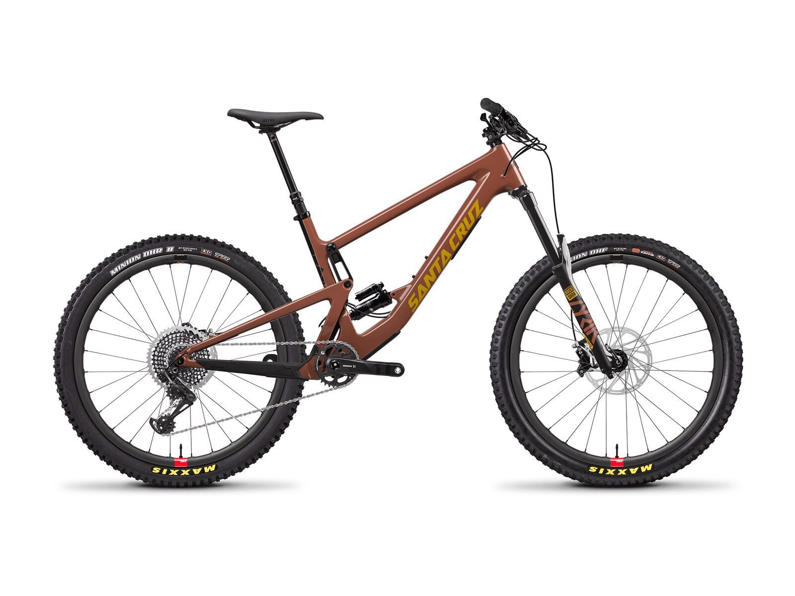 Santa Cruz Bronson CC X01 Reserve, red tide and yellow - Bild 1