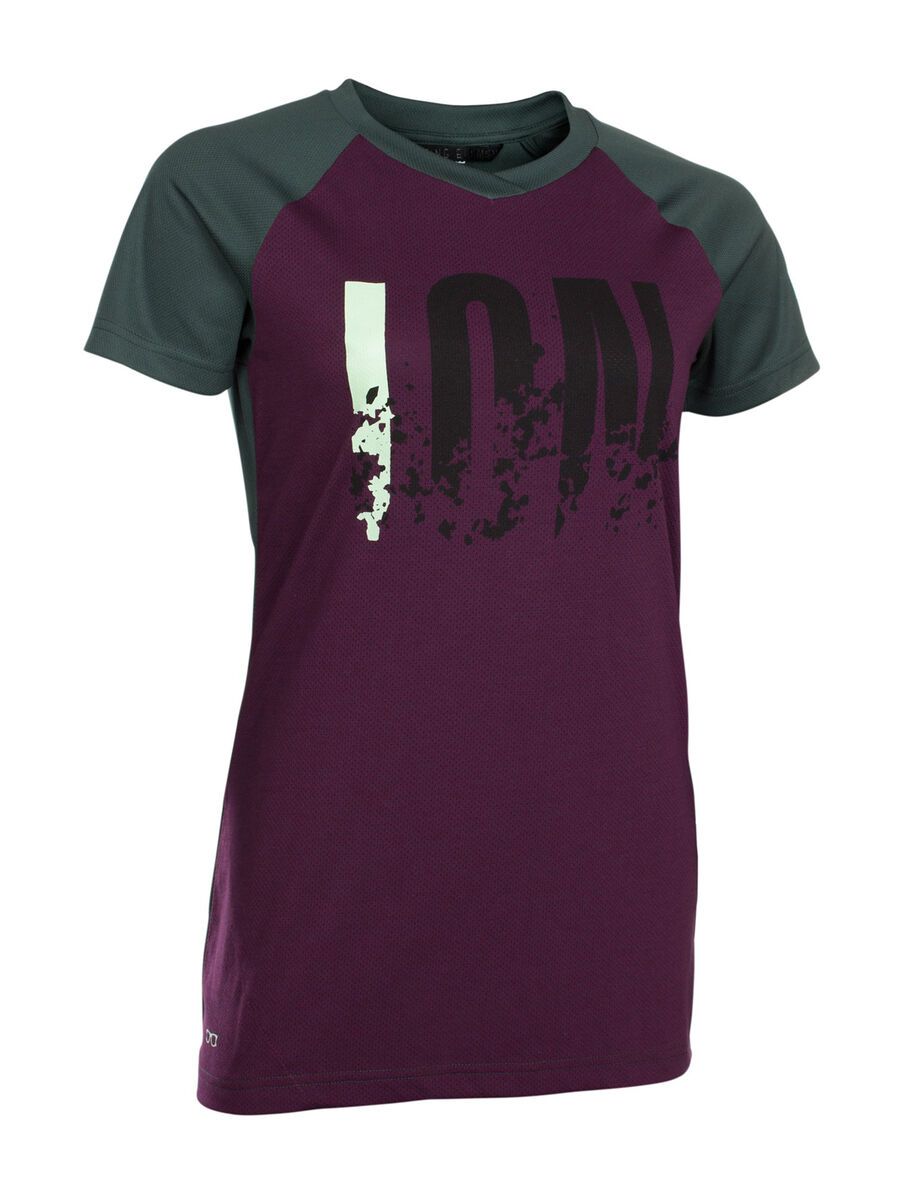 ION Tee SS Letters Scrub AMP Wms, pink isover - Bild 1