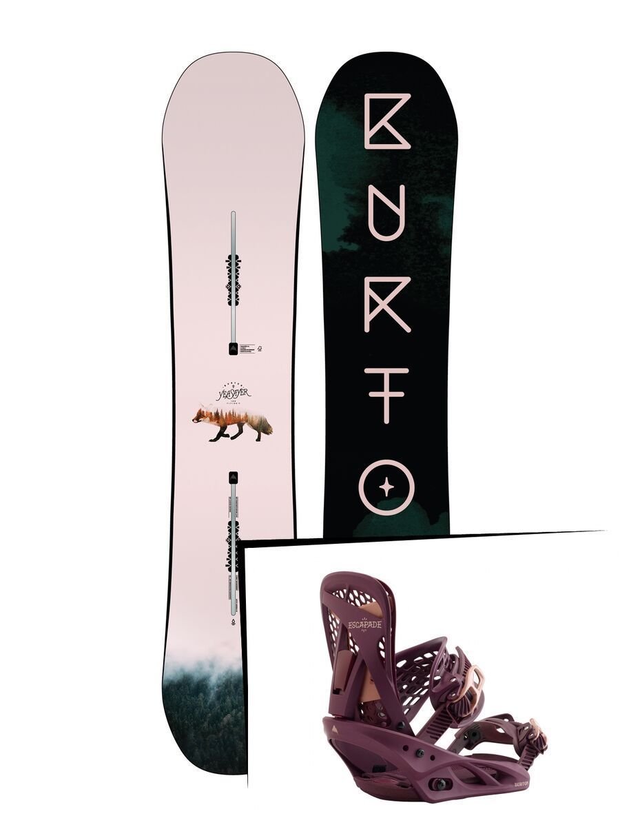 Set: Burton Yeasayer Flying V 2019 +  Escapade (2218435S) - Bild 1