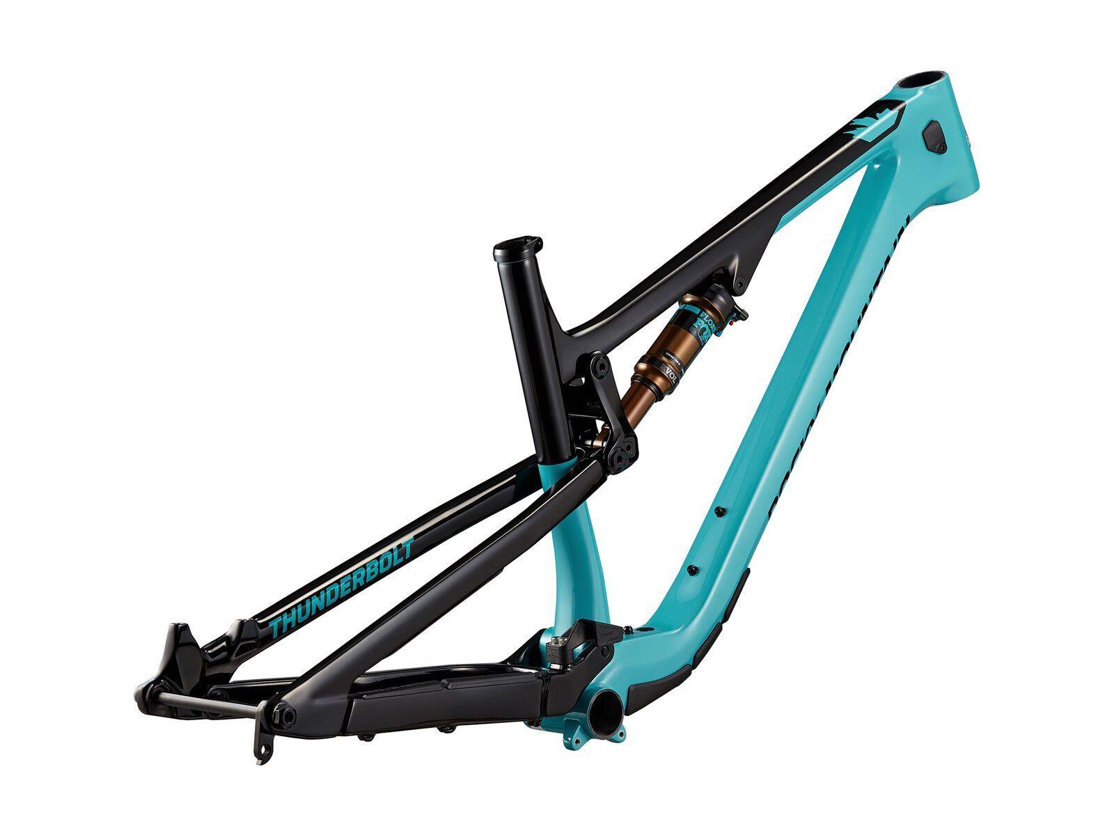 Rocky Mountain Thunderbolt Carbon BC Edition Frameset, billy ocean/black in black - Bild 4