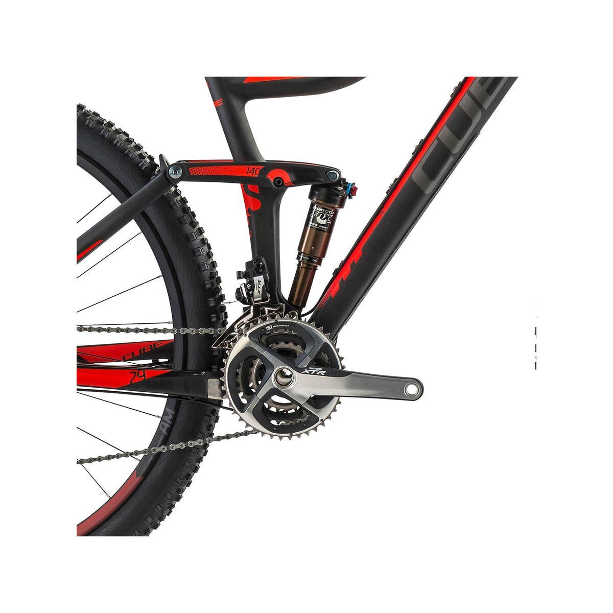 Cube Stereo 140 Super HPC SL 29, black/flashred - Bild 3