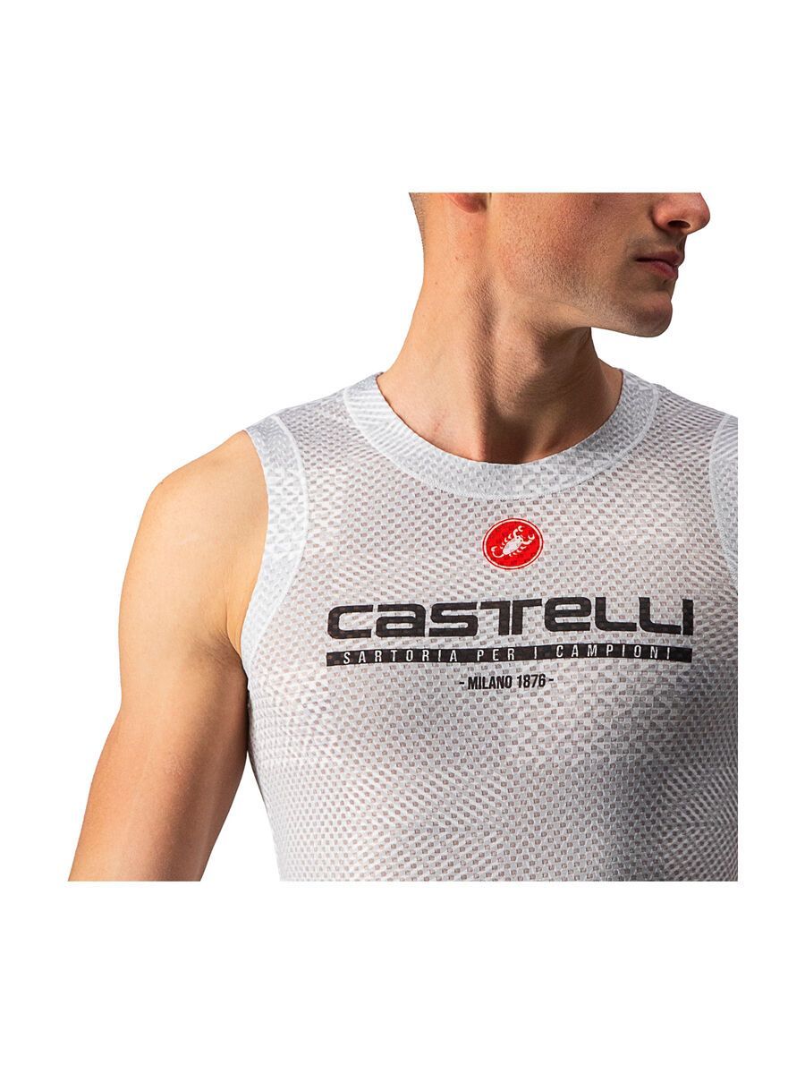 Castelli Pro Mesh BL Sleeveless, silver gray - Bild 8