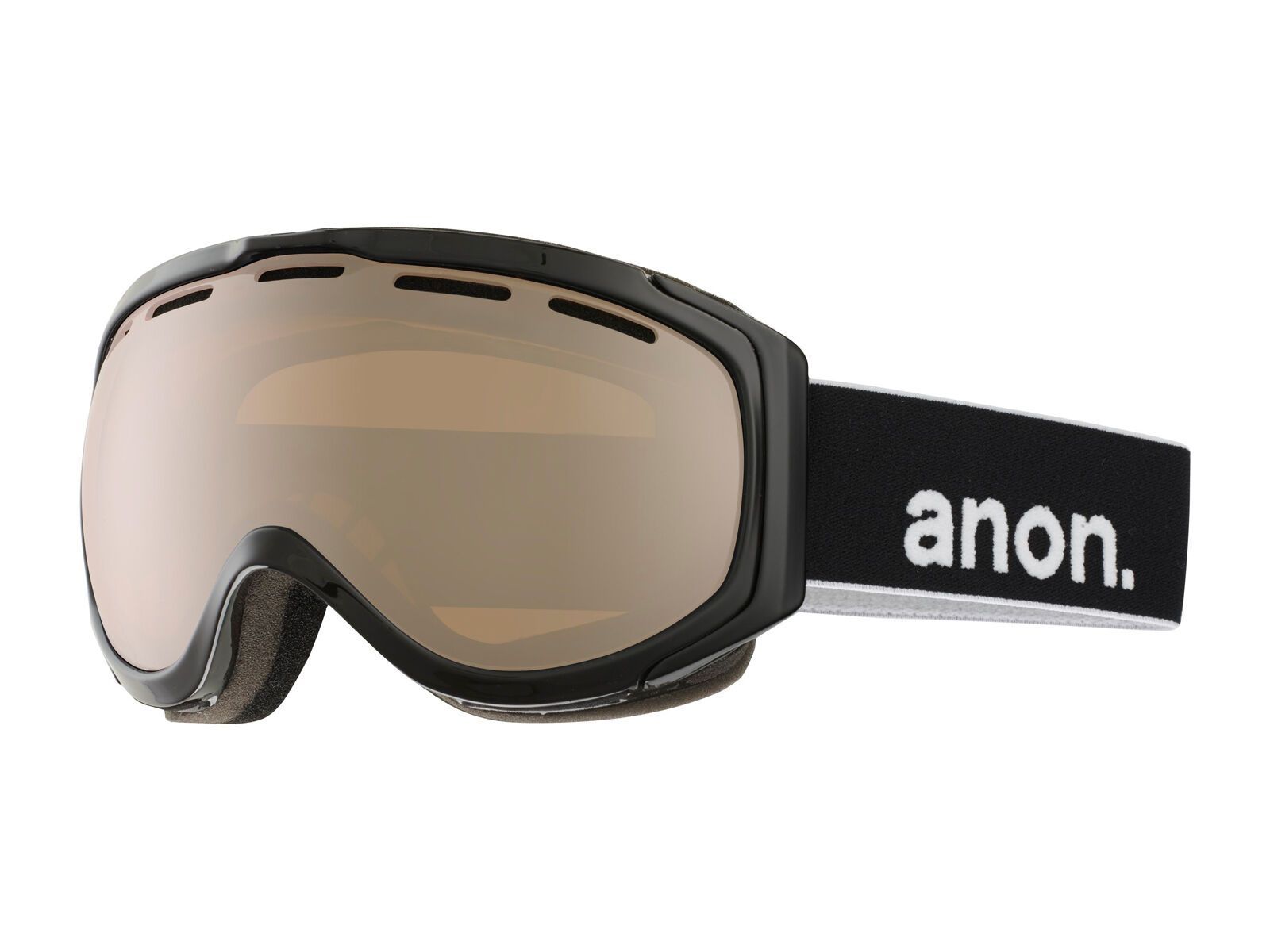 Anon Hawkeye + Spare Lens, Black/Silver Amber - Bild 2