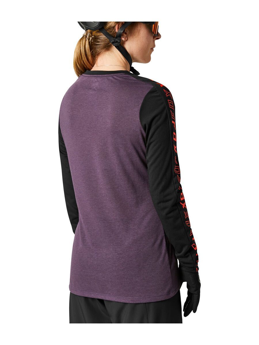 Fox Womens Ranger Drirelease LS Jersey, black/purple - Bild 4