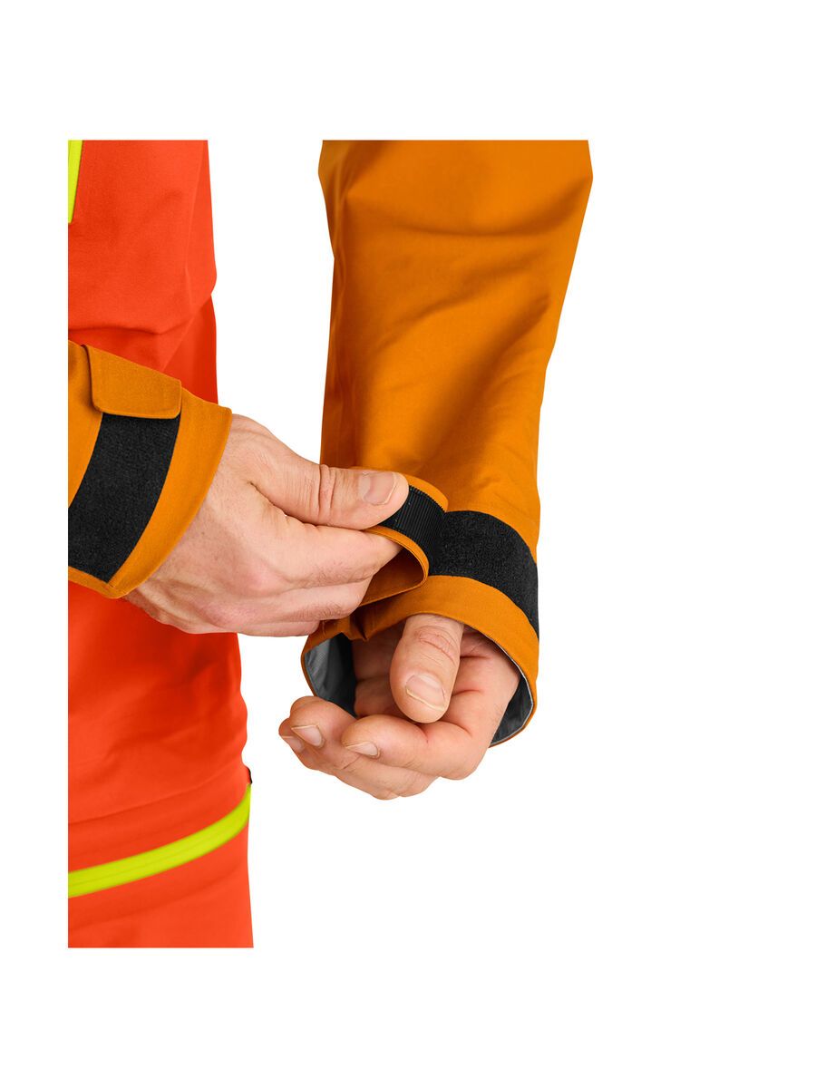 Ortovox 3L Ravine Shell Jacket M, hot orange - Bild 4