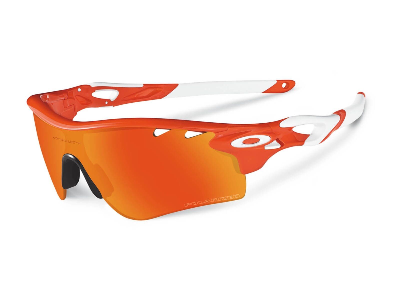 Oakley Radarlock Path Vented, Blood Orange/Fire Iridium Polarized & Black Iridium - Bild 1
