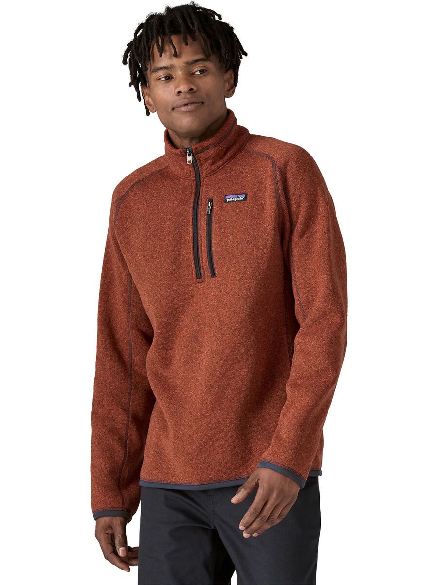 Patagonia Men's Better Sweater 1/4 Zip Fleece, burnished red - Bild 2