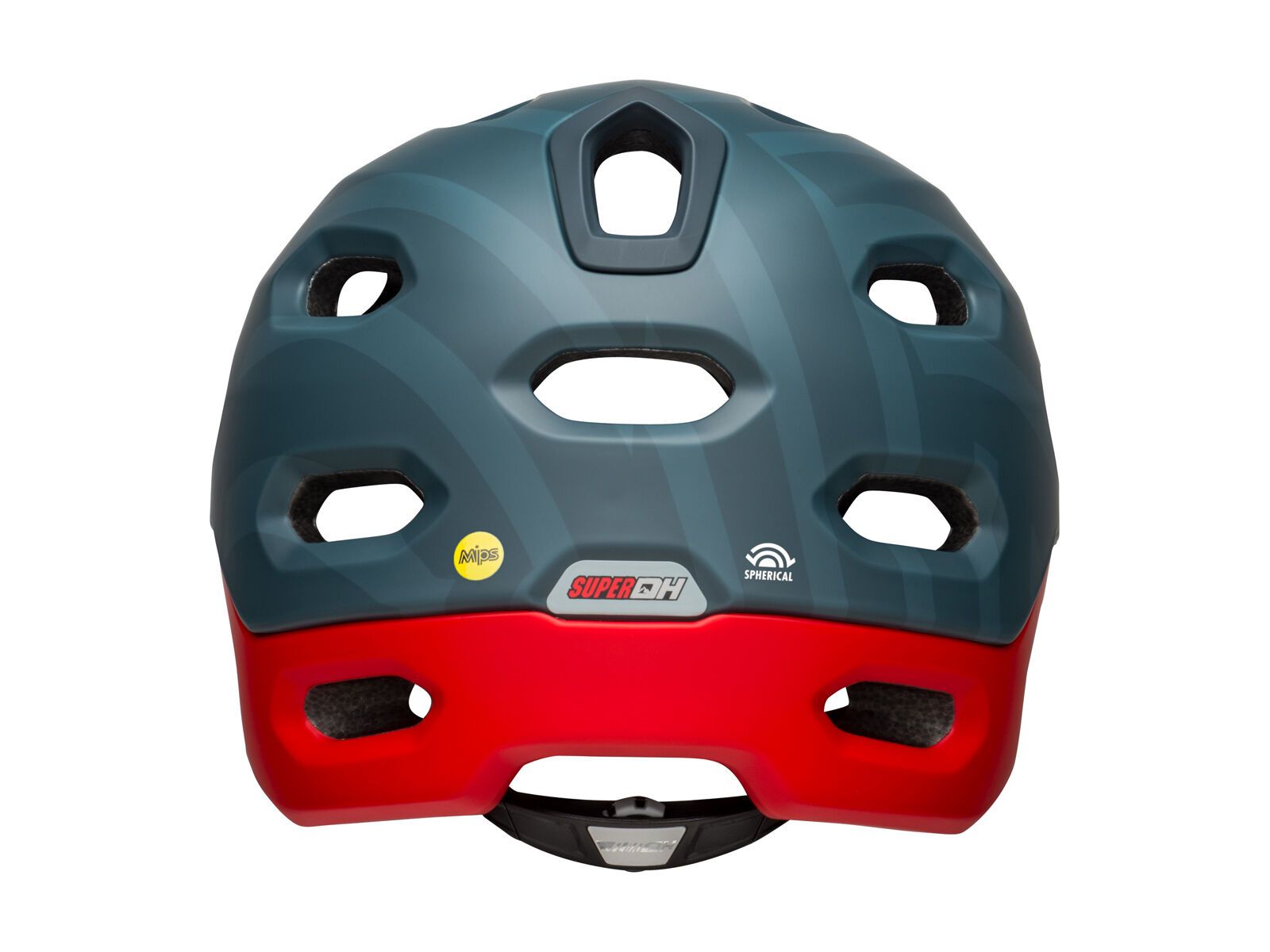 Bell Super DH Spherical MIPS, prime matte blue/crimson - Bild 10