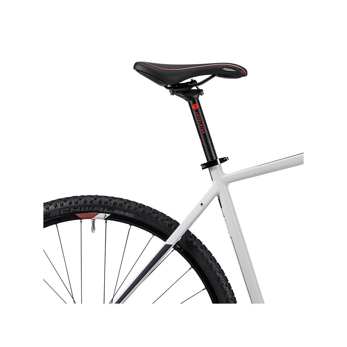 Cube Nature Pro, white black flashred - Bild 6