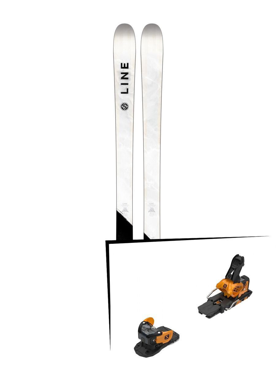 Set: Line Supernatural 86 2018 + Salomon Warden MNC 13 saffron/black - Bild 1