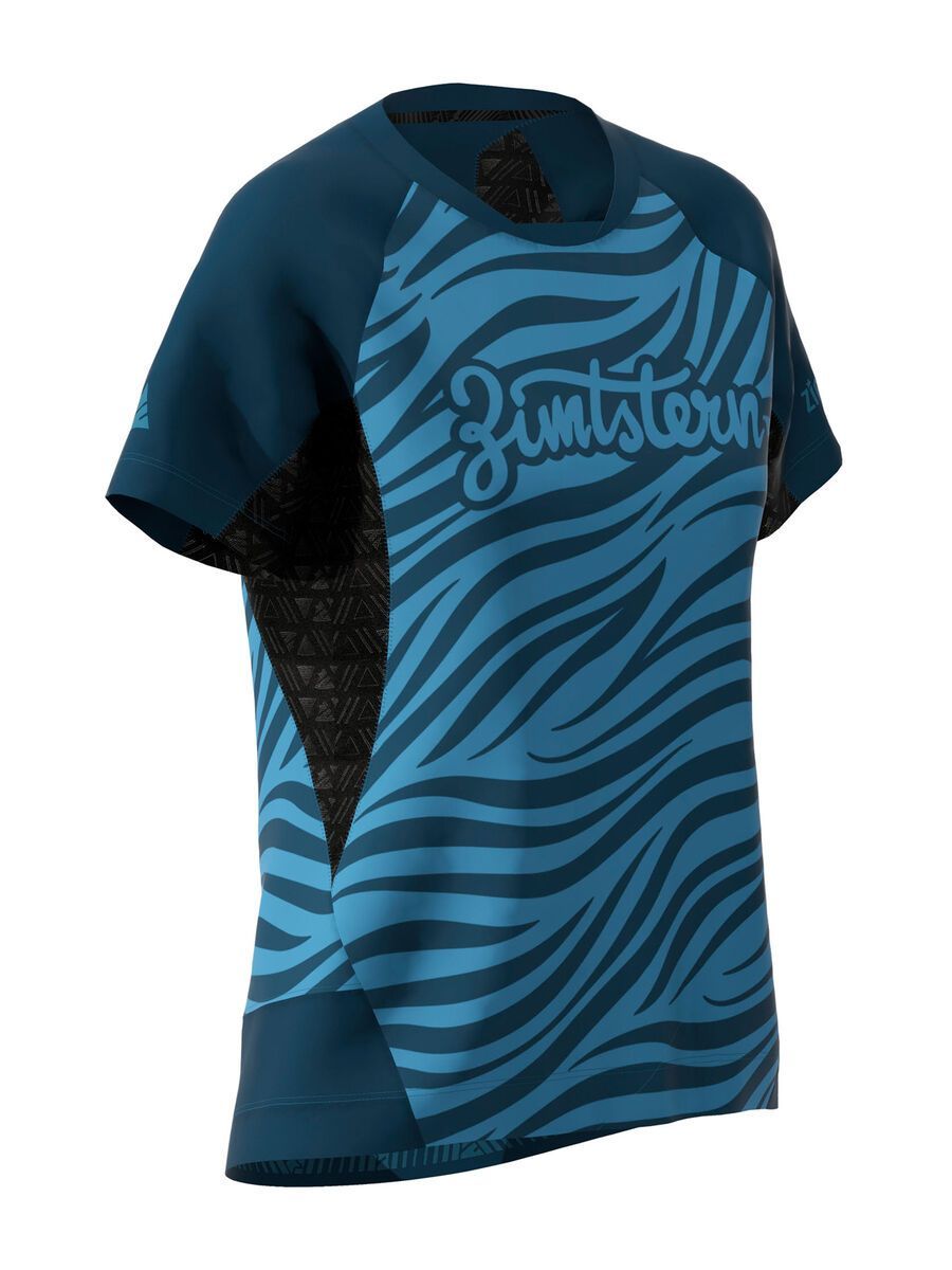 Zimtstern TechZonez Shirt SS Women, heritage blue/french navy - Bild 3