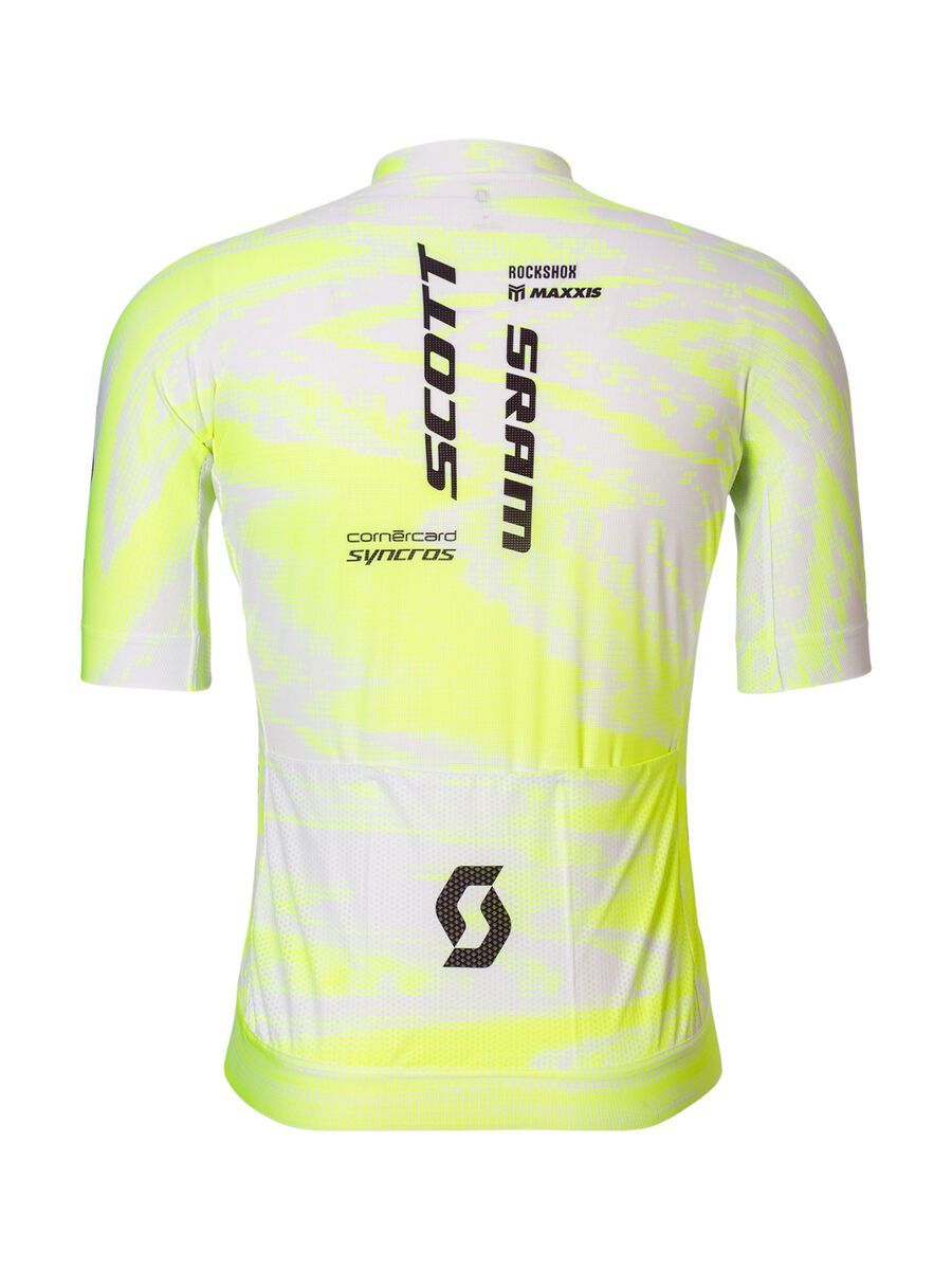 Scott RC Pro Short-Sleeve Men's Jersey, safety yellow/white - Bild 2
