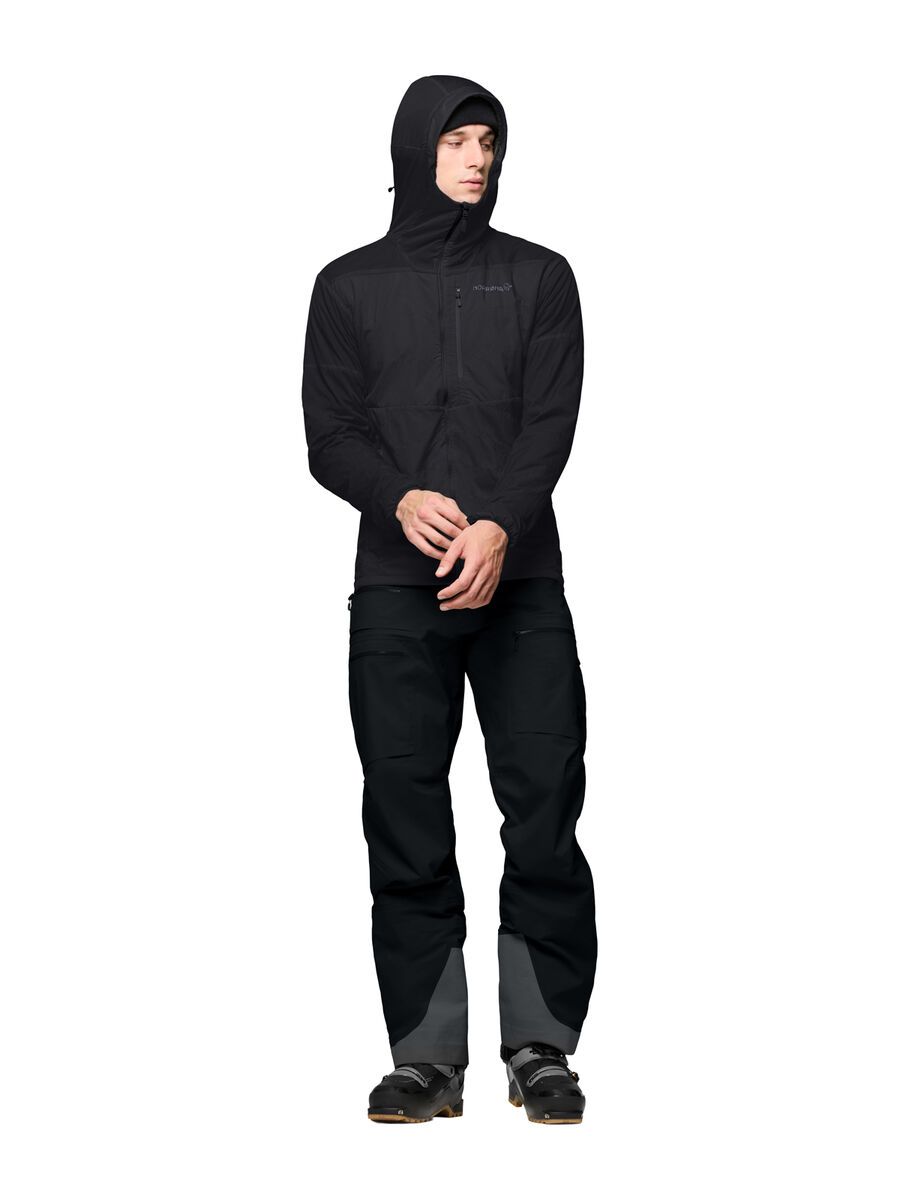 Norrona lyngen thermo100active Zip Hood M's, caviar black - Bild 5