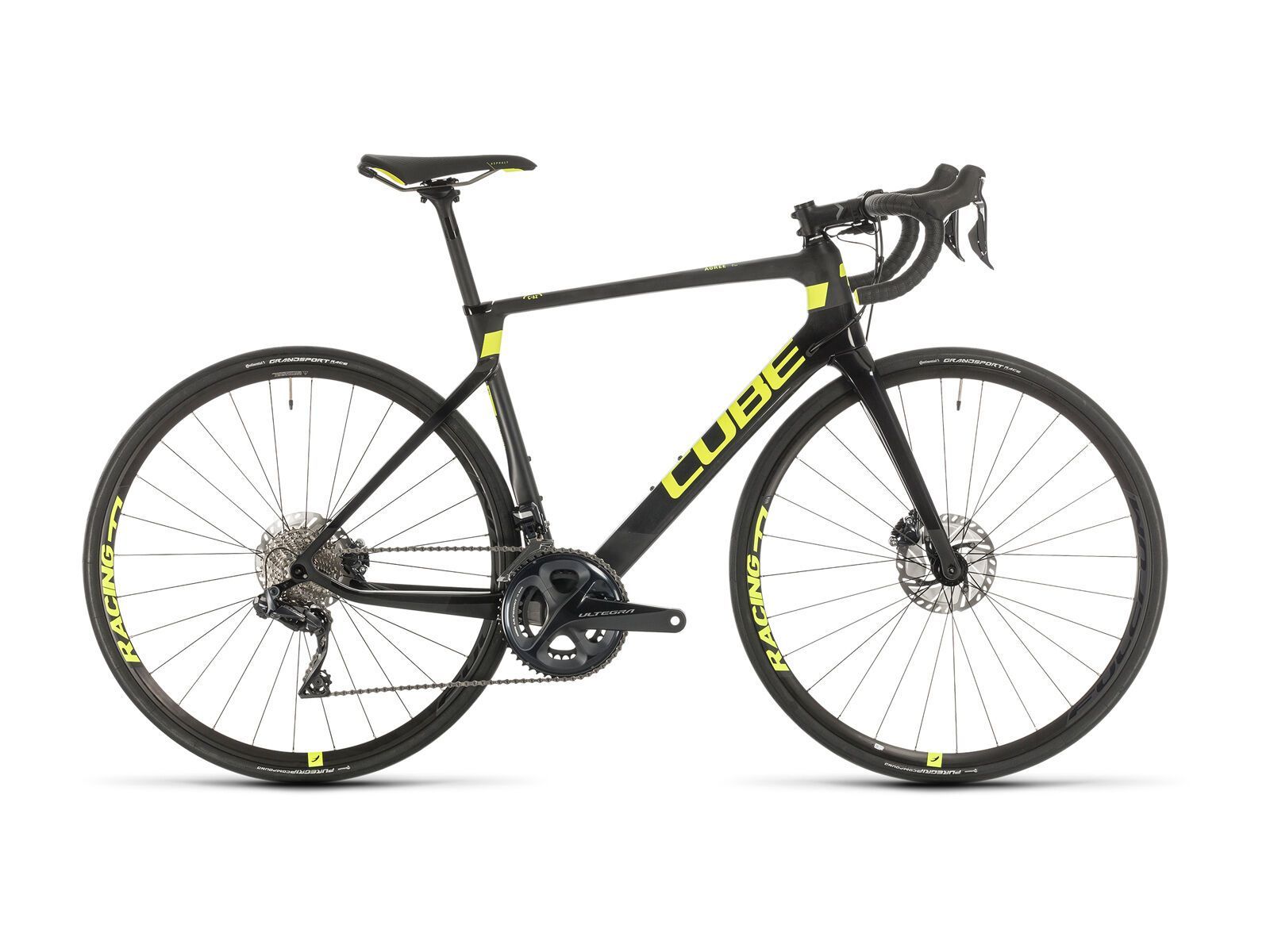 Cube Agree C:62 SL, carbon´n´flashyellow - Bild 1