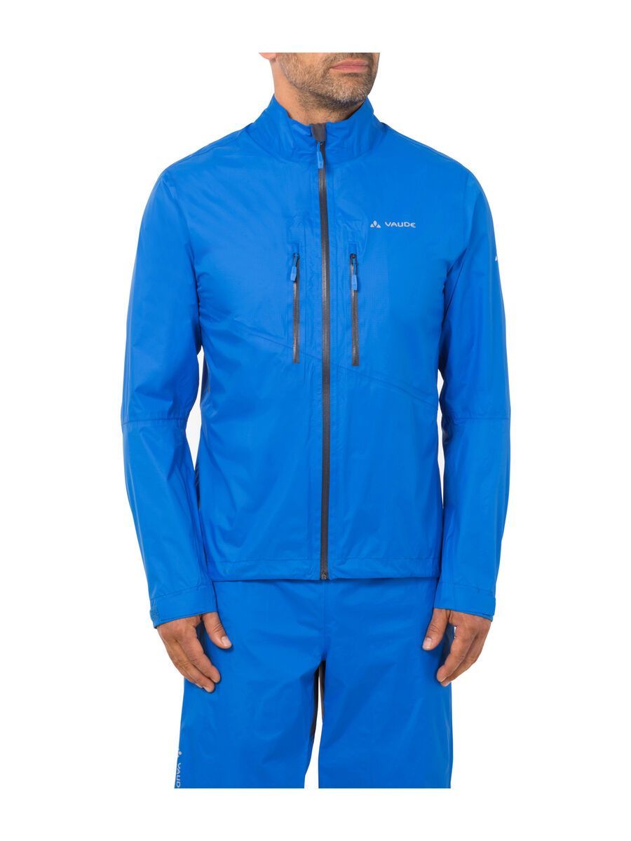 Vaude Men's Tremalzo Rain Jacket, hydro blue - Bild 3