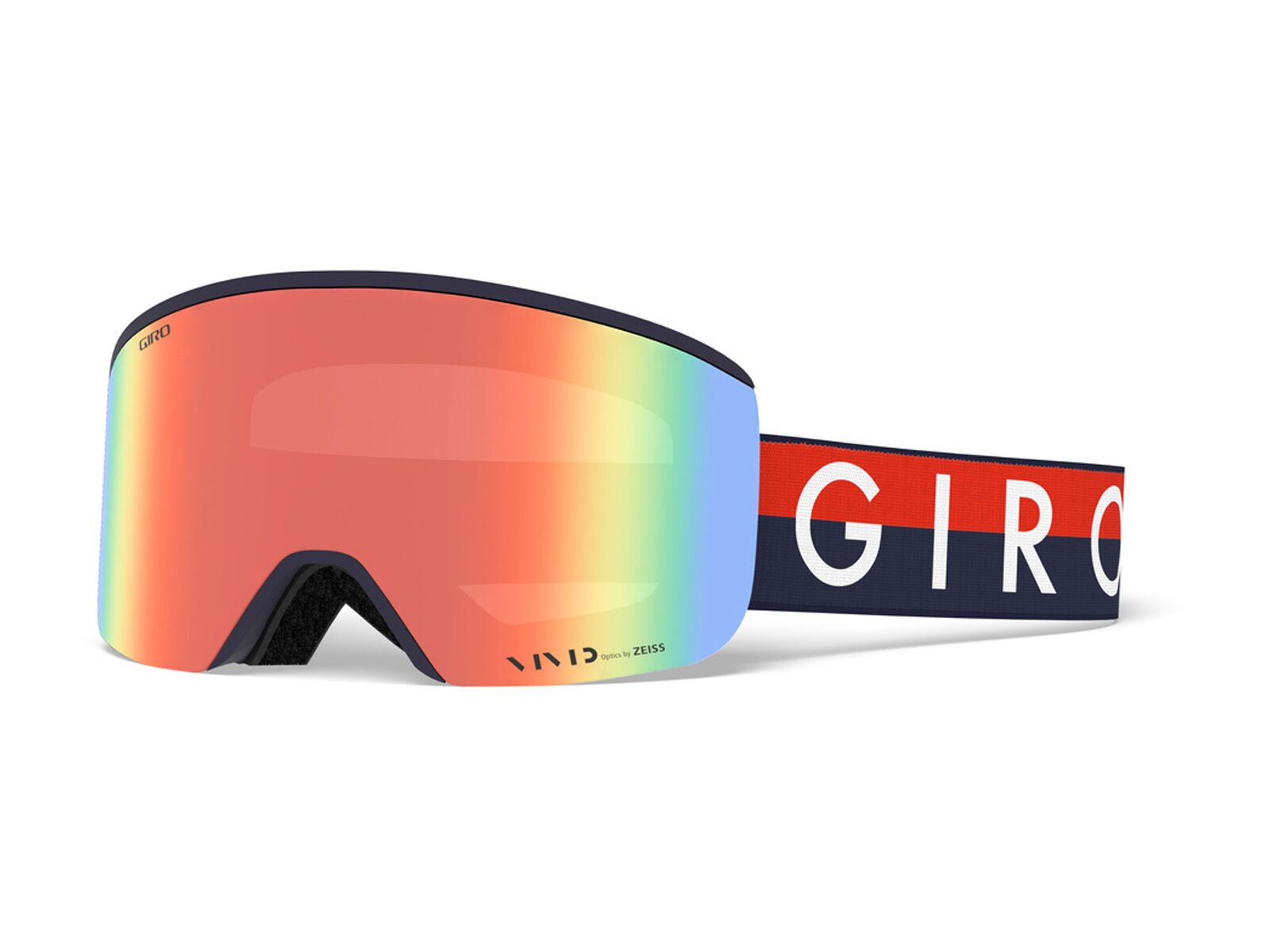 Giro Axis inkl. WS, midnight red throwback/Lens: vivid copper - Bild 5