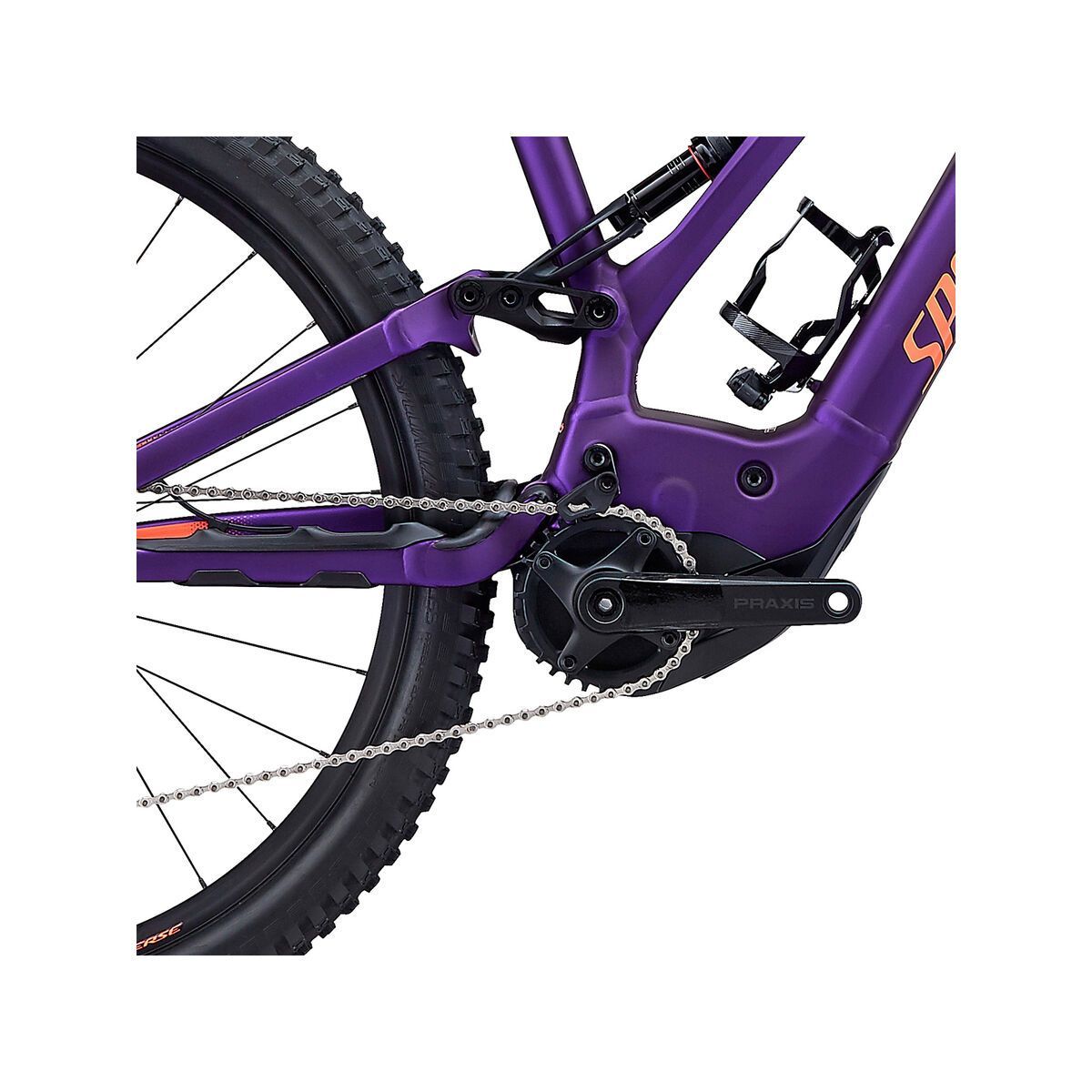 Specialized Women's Turbo Levo FSR Comp, plum purple/acid lava - Bild 5