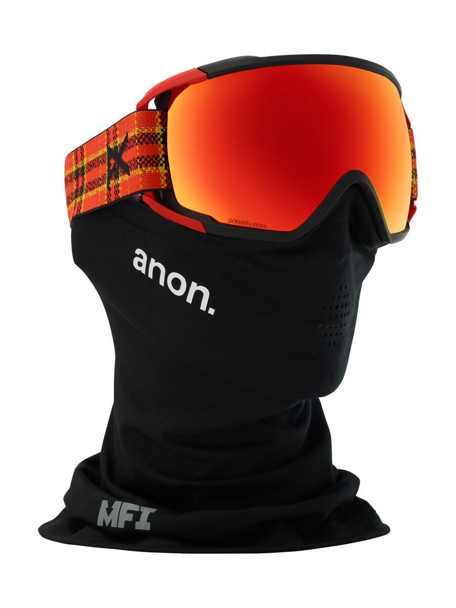 Anon Circuit MFI, flannel/Lens: sonar red - Bild 1
