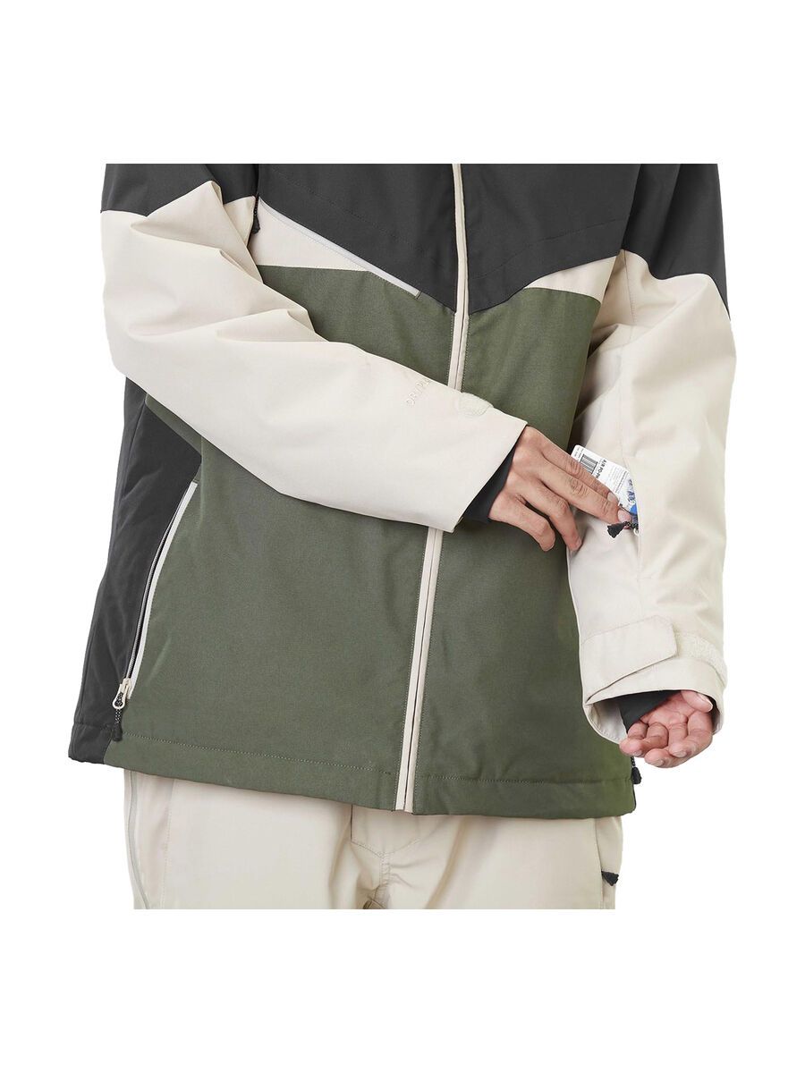 Picture Styler Jacket, black/lychen green - Bild 8