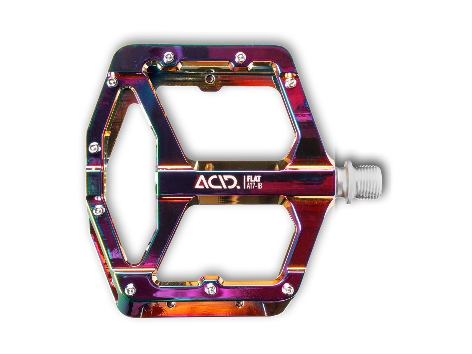 Cube Acid Pedale Flat A17-IB, oil slick - Bild 1