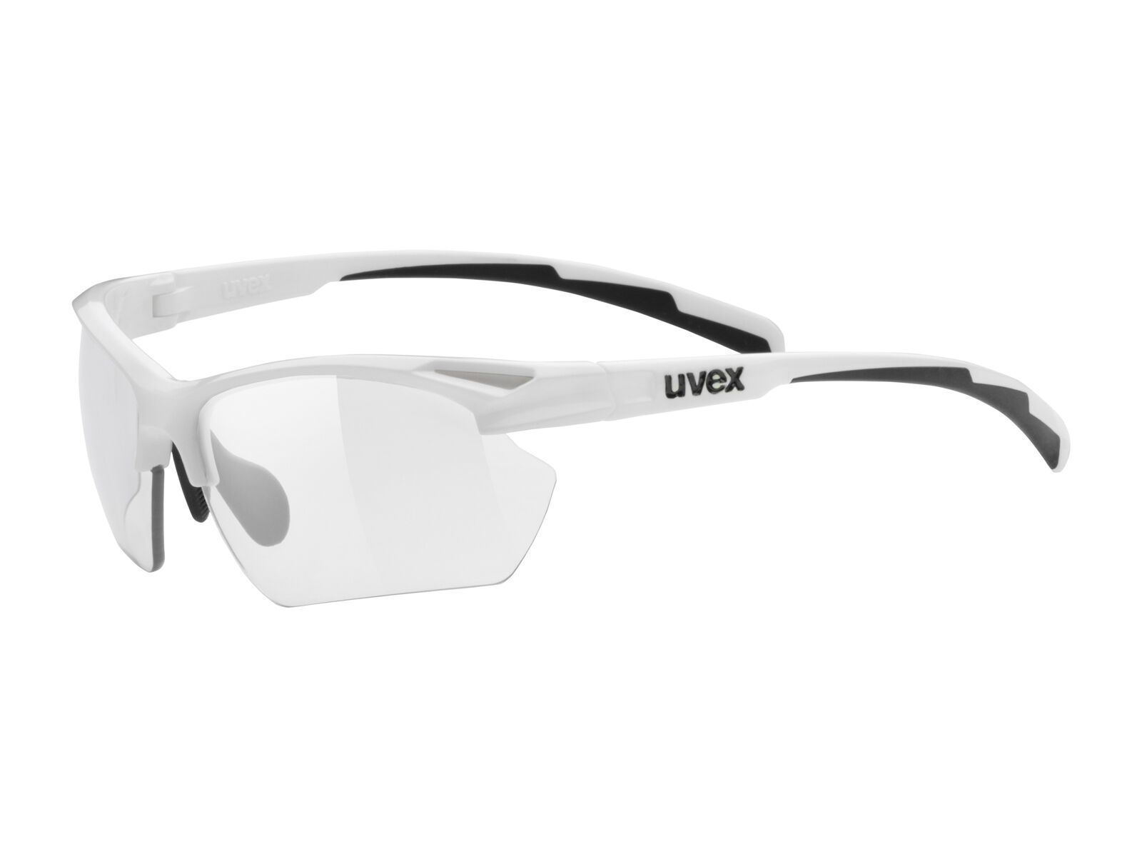 uvex sportstyle 802 small v, white/Lens: variomatic smoke - Bild 1