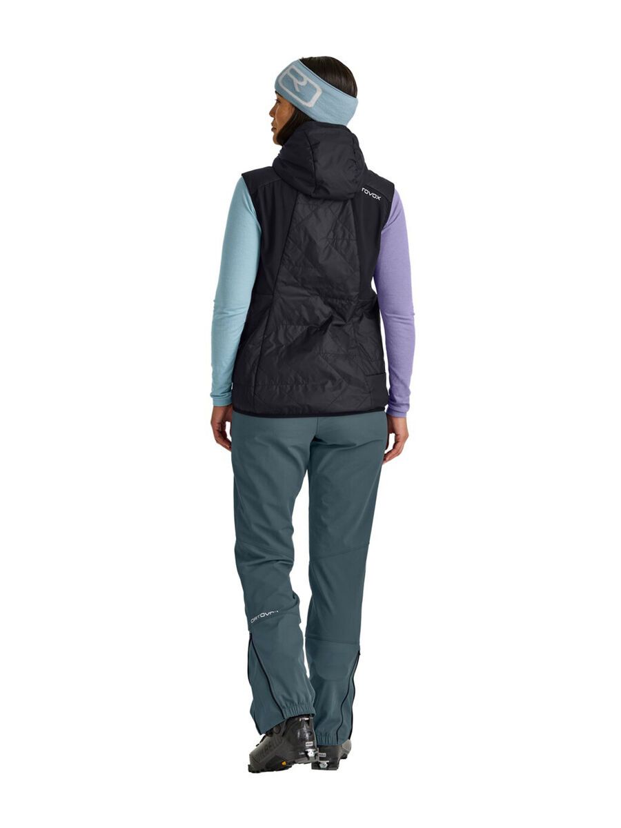 Ortovox Swisswool Piz Boè Vest W, black raven - Bild 7