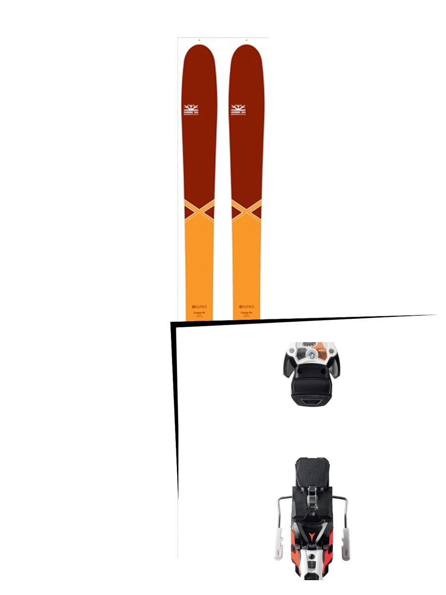 Set: DPS Skis Cassiar 95 Pure3 2016 + Atomic Warden MNC 13 (1681272) - Bild 1