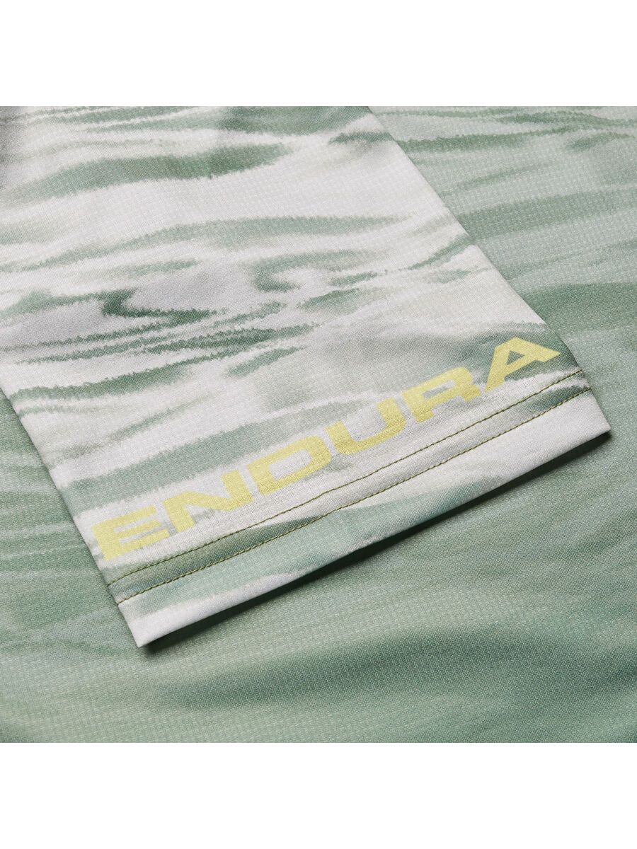 Endura Damen LTD Marble Printed T-Shirt (Kurzarm), machair green - Bild 4