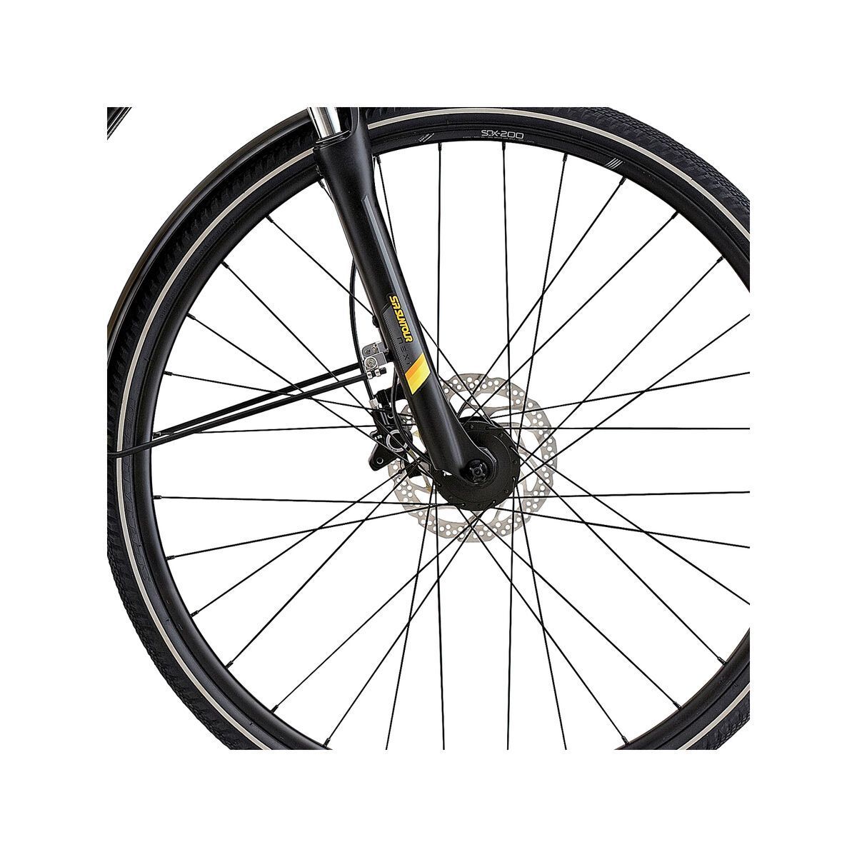 Specialized Crossover Elite Disc, satin black/gloss black/orange - Bild 2