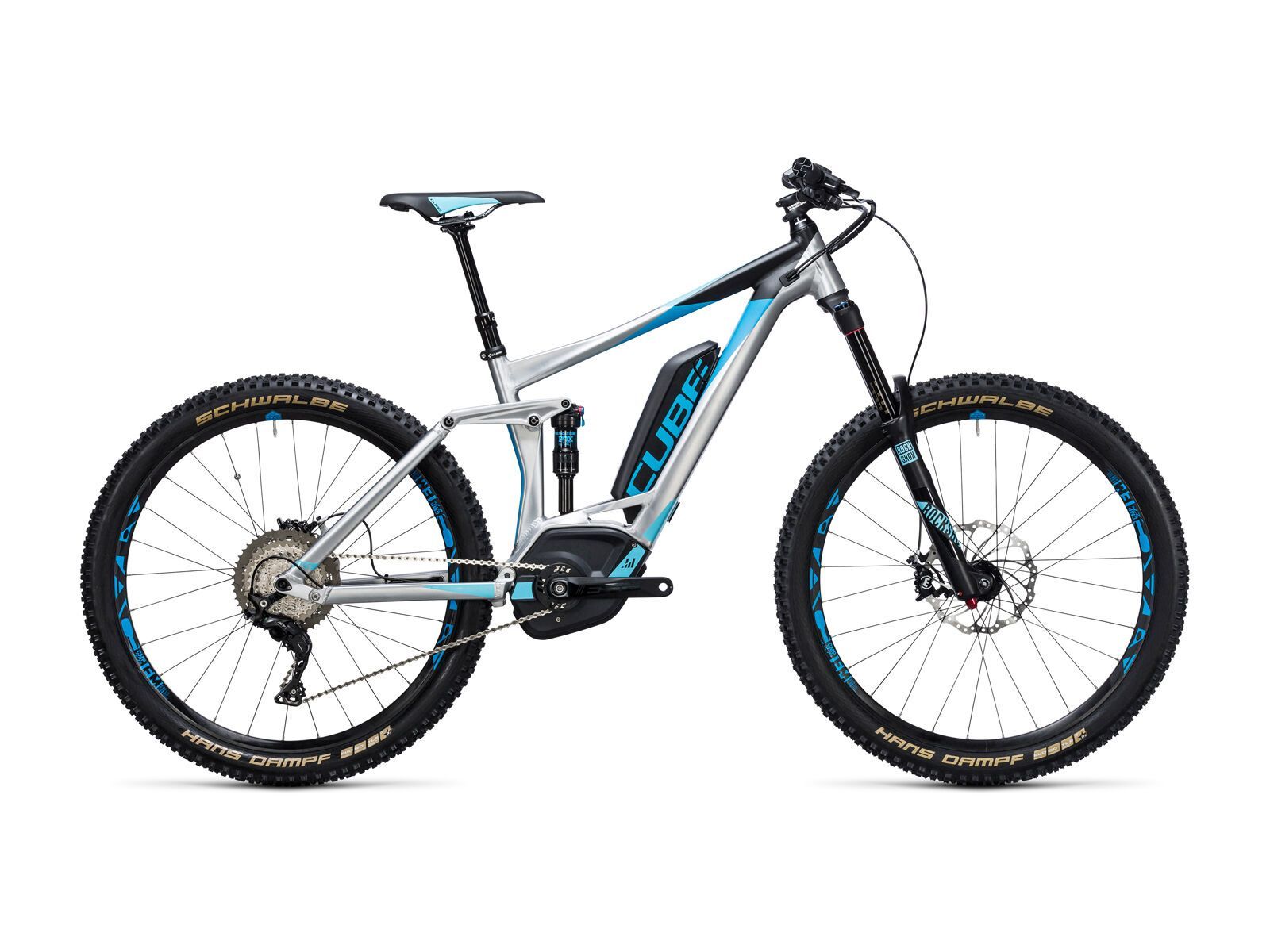 Cube Stereo Hybrid 160 HPA Race 500 27.5, metal´n´blue - Bild 1