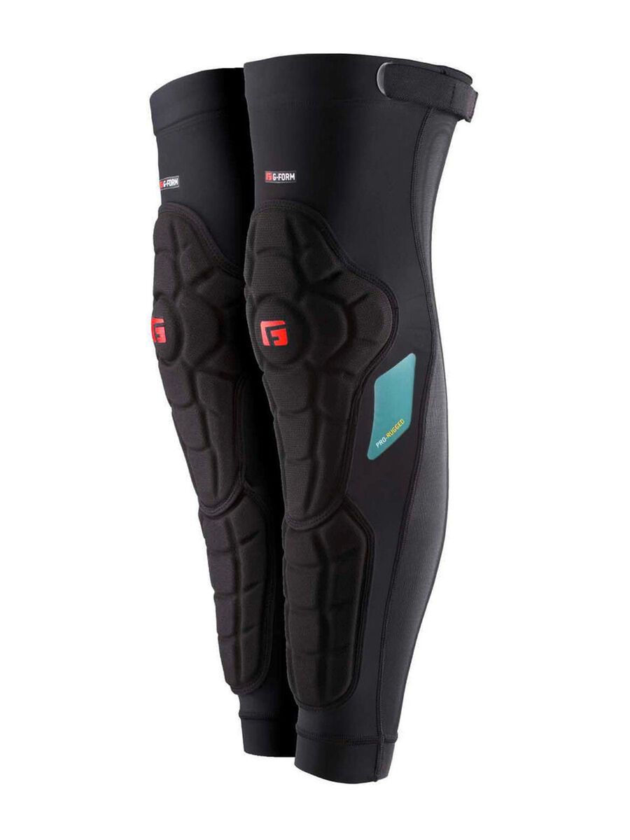 G-Form Youth Pro-Rugged MTB Extended Knee Guards, black - Bild 1