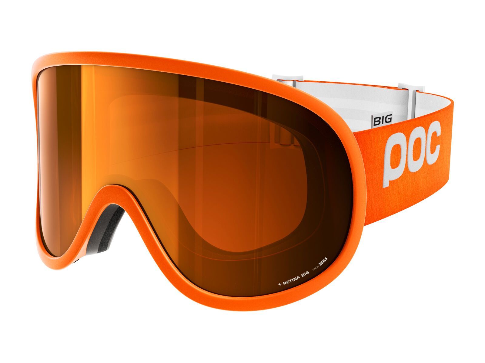 POC Retina Big, zink orange/Lens: sonar orange - Bild 1