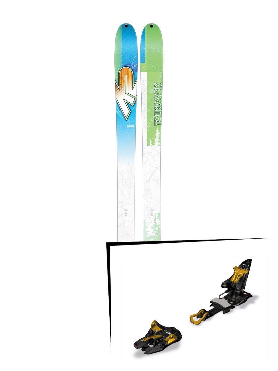 Set: K2 SKI Talkback 96 2017 + Marker Kingpin 13 (1289302) - Bild 1