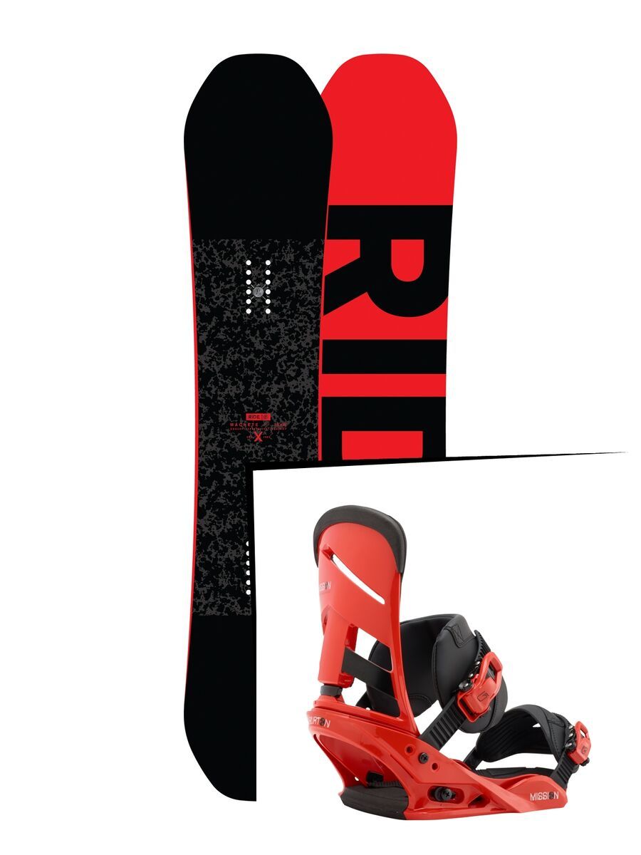 Set: Ride Machete 2017 + Burton Mission (1712888S) - Bild 1
