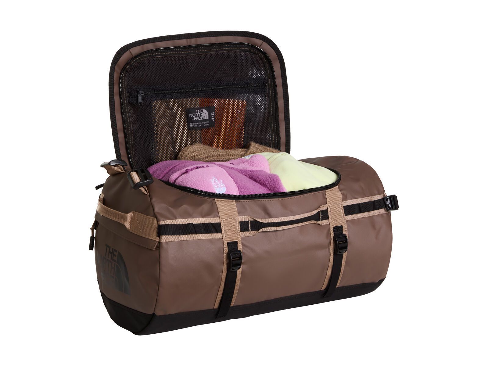 The North Face Base Camp Duffel 50L - S, smokey brown/tnf black/ - Bild 3