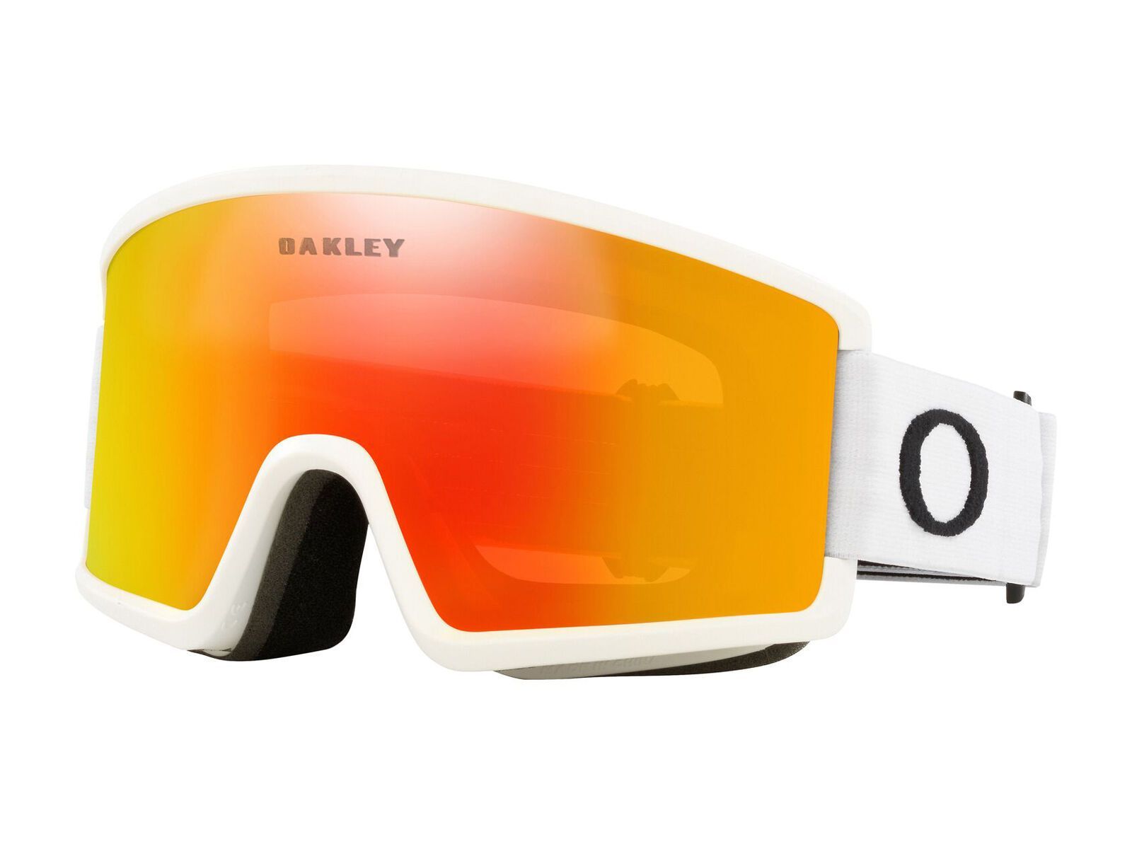 Oakley Target Line M, Fire Iridium / matte white - Bild 1