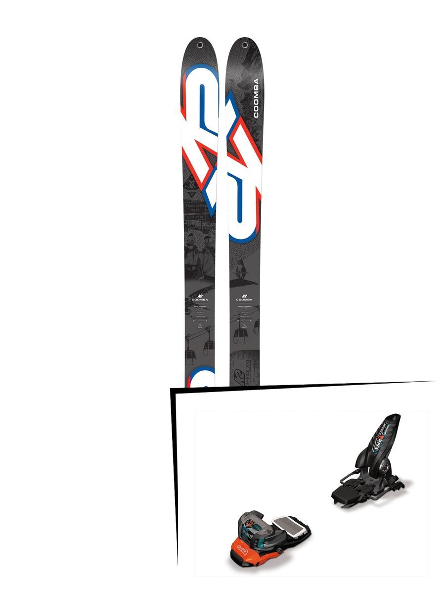 Set: K2 SKI Coomback 104 2017 + Marker Lord S.P.14 (499345) - Bild 1