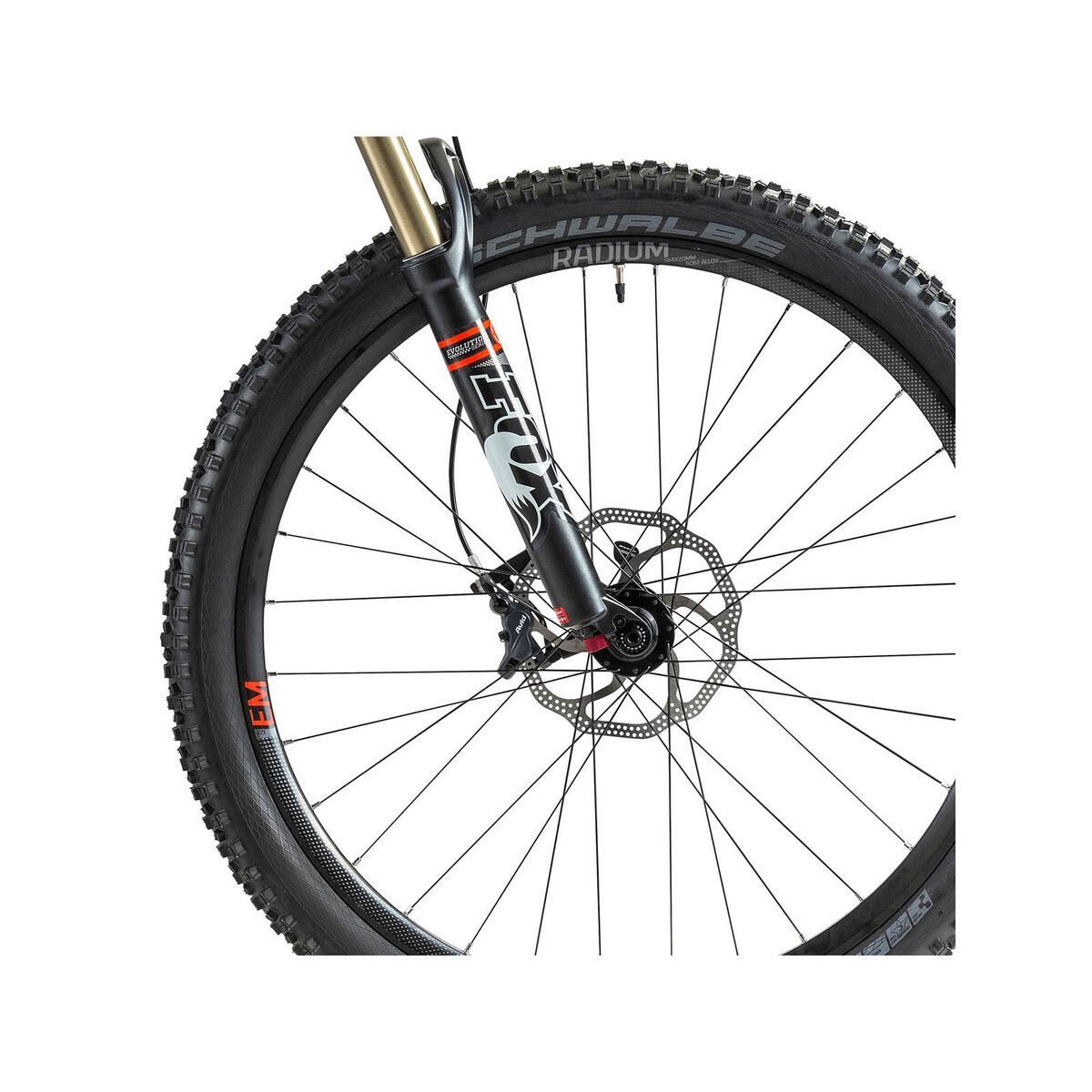 Cube Fritzz 160 HPA Race 27.5, black anodized - Bild 2