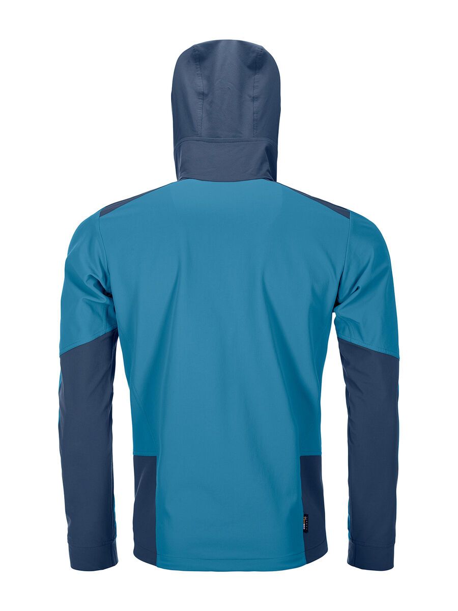 Ortovox Merino Shield Tec Pala Jacket M, blue sea - Bild 3