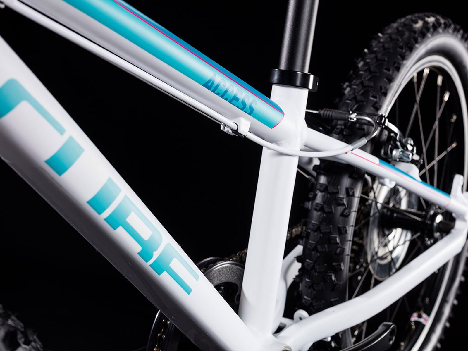 Cube Access 200, white´n´blue´n´pink - Bild 4