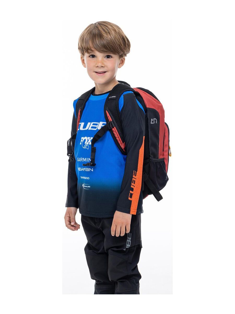 Cube Rucksack Pure 6 Rookie, red'n'black - Bild 7