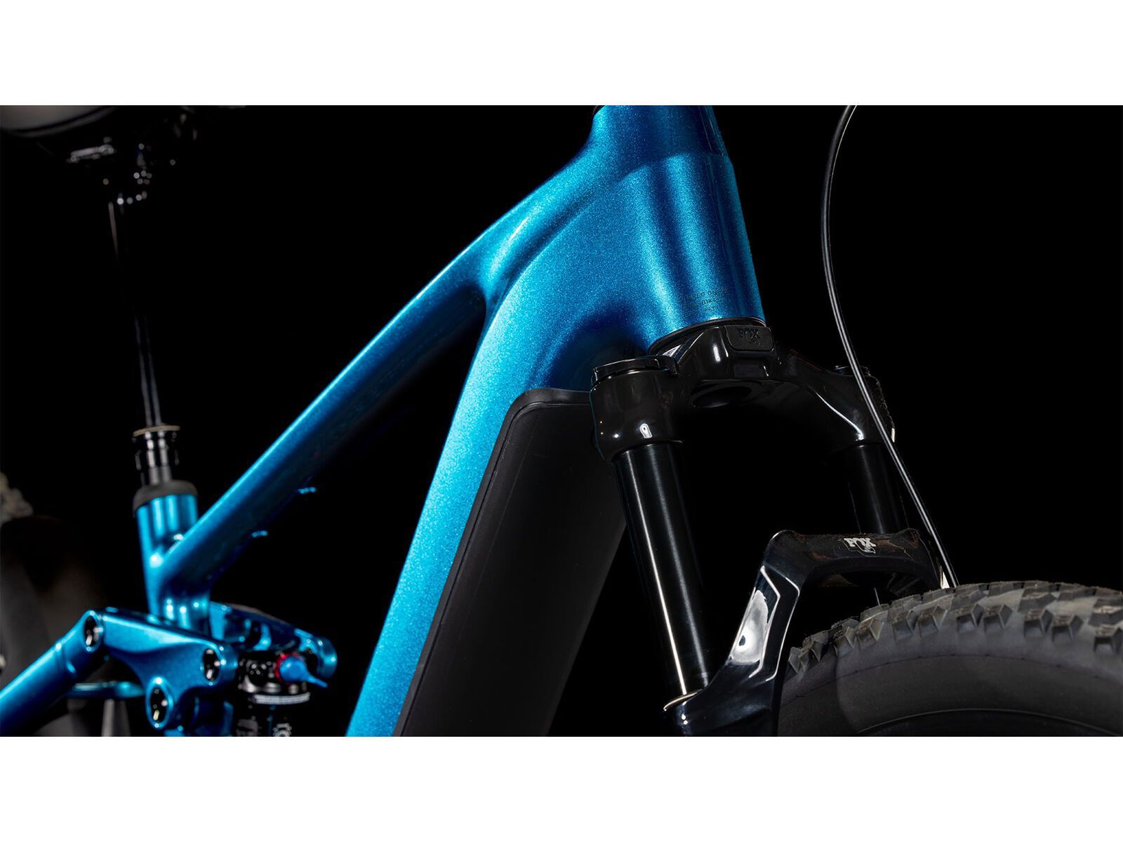 Cube Stereo Hybrid One22 SLX 800 27.5, electricblue´n´black - Bild 7