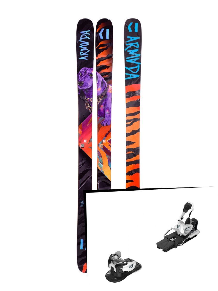 Set: Armada Arv 96 2019 + Salomon Warden MNC 13 white/black - Bild 1