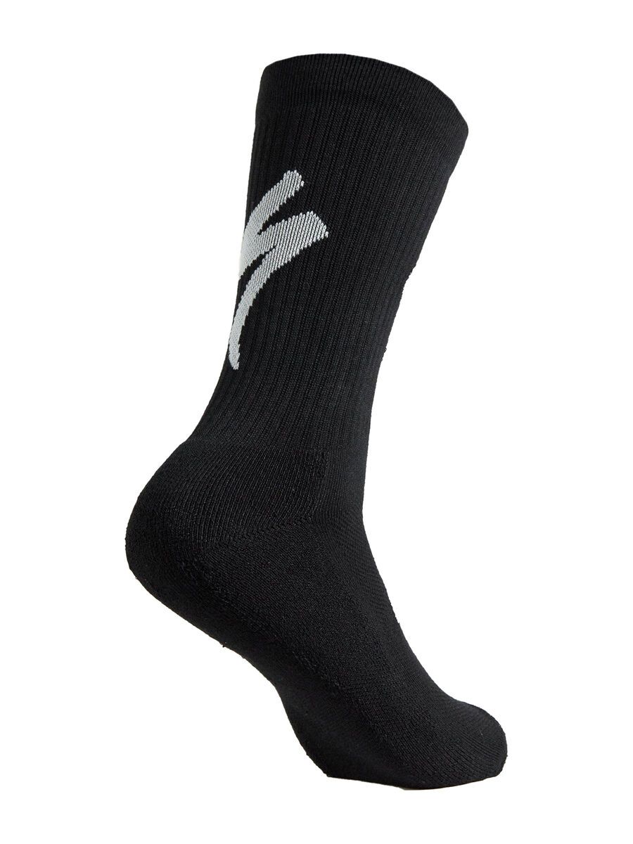 Specialized Techno MTB Tall Logo Socks, black/white - Bild 1