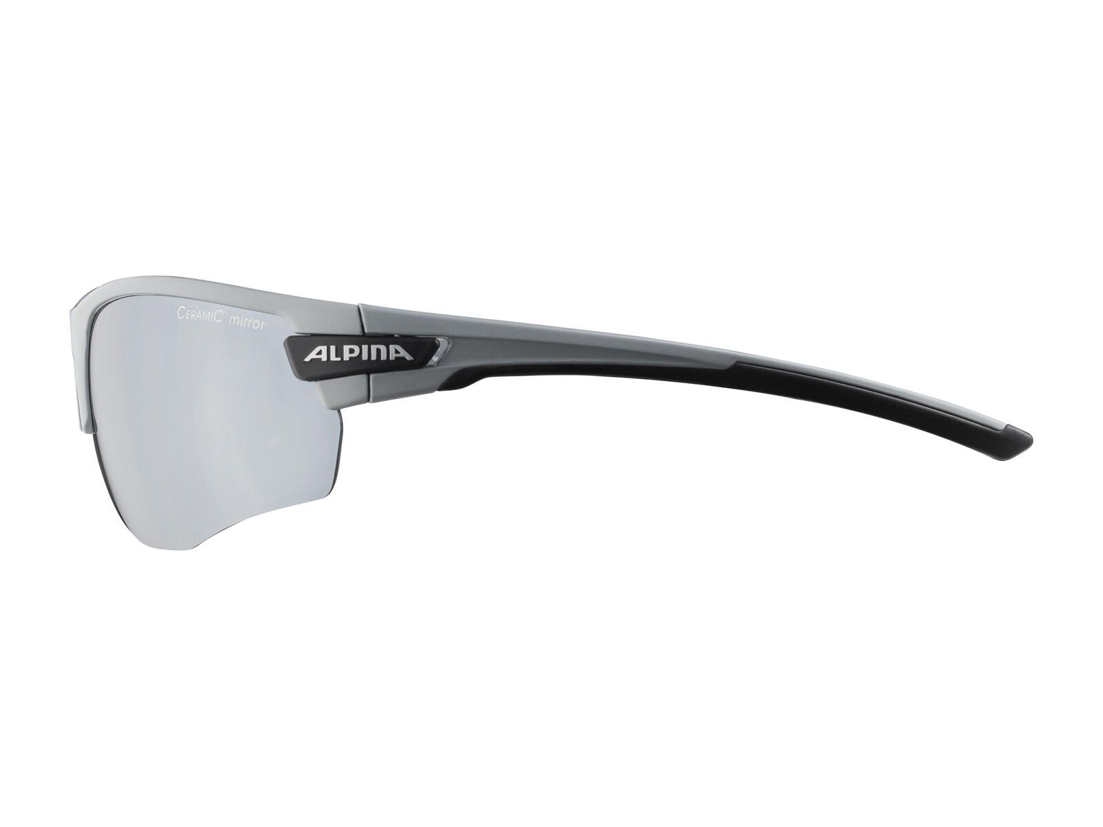 Alpina Tri-Scray 2.0 HR - Mirror Black, grey matt - Bild 2