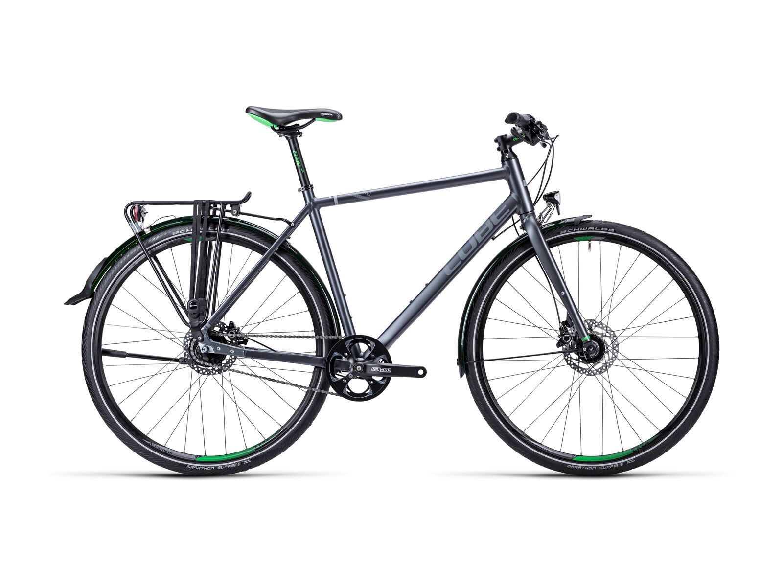 Cube Travel SL RF, anthrazit green - Bild 1