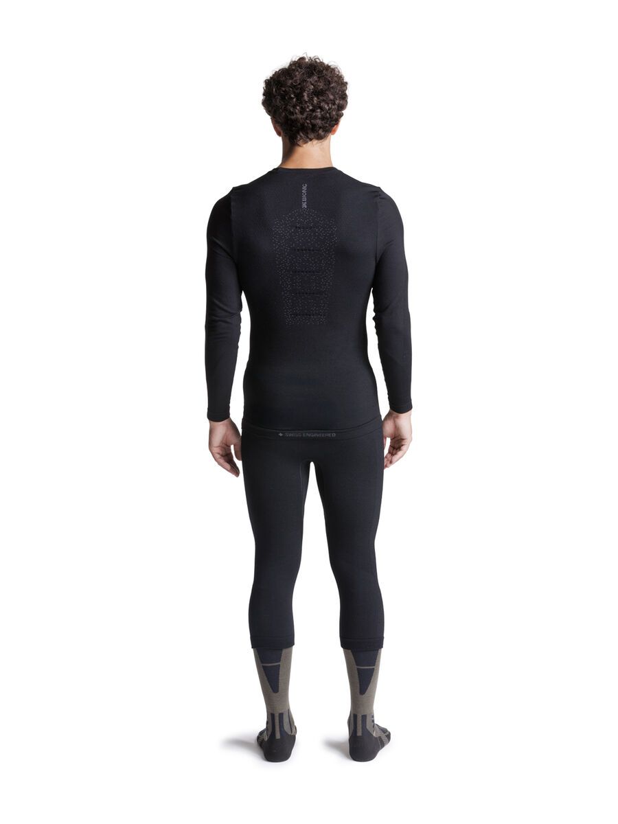 X-Bionic Mightywool Pants 3/4 Men, x black - Bild 7