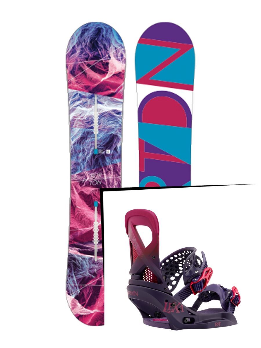 Set: Burton Feelgood Flying V 2017 +  Lexa EST (1712837S) - Bild 1