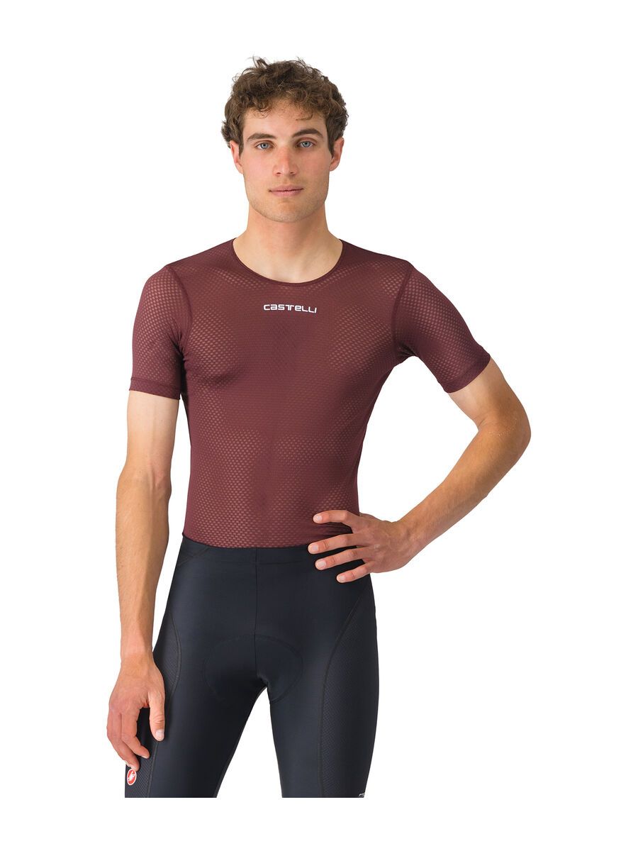 Castelli Pro Mesh 2.0 Short Sleeve, deep bordeaux - Bild 2